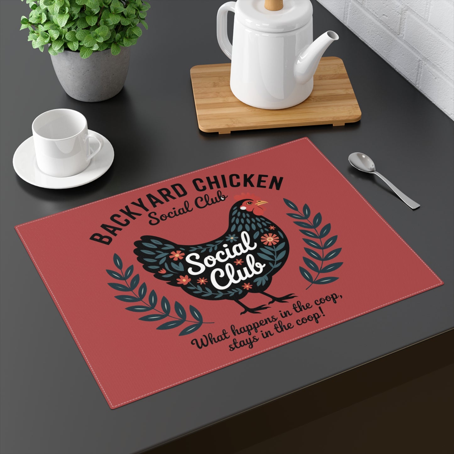 Placemat — Backyard Chicken