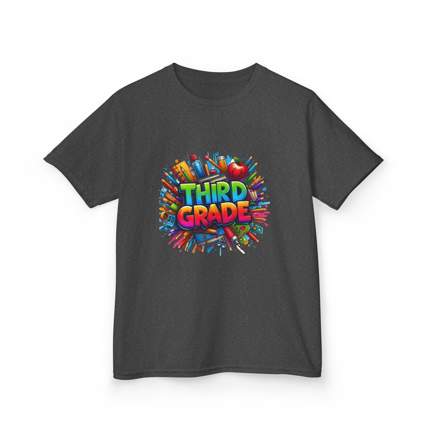 Third Grade Kids Tee — Back-to-School Shirt
