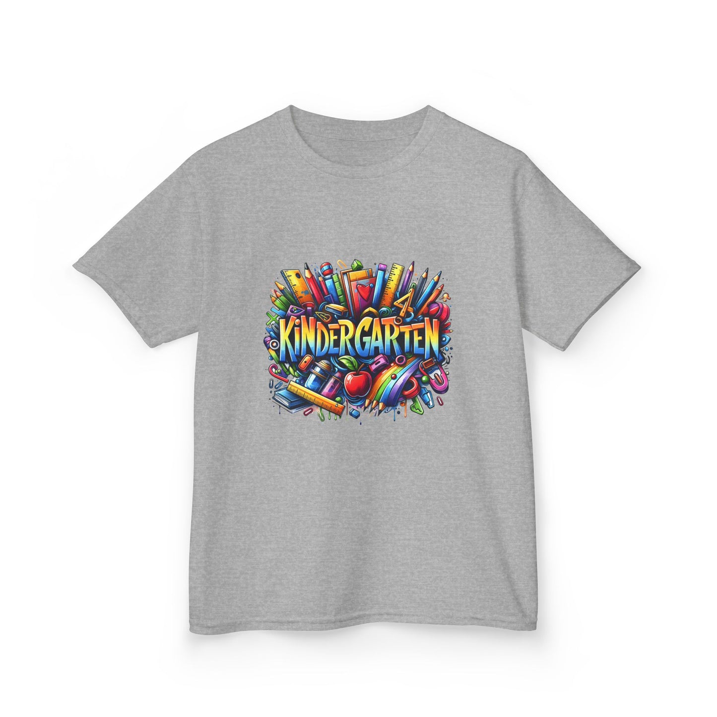 Kindergarten Colorful School Kids Tee — Back-to-School Shirt