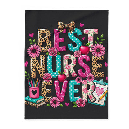 Nurse Love Fleece Blanket