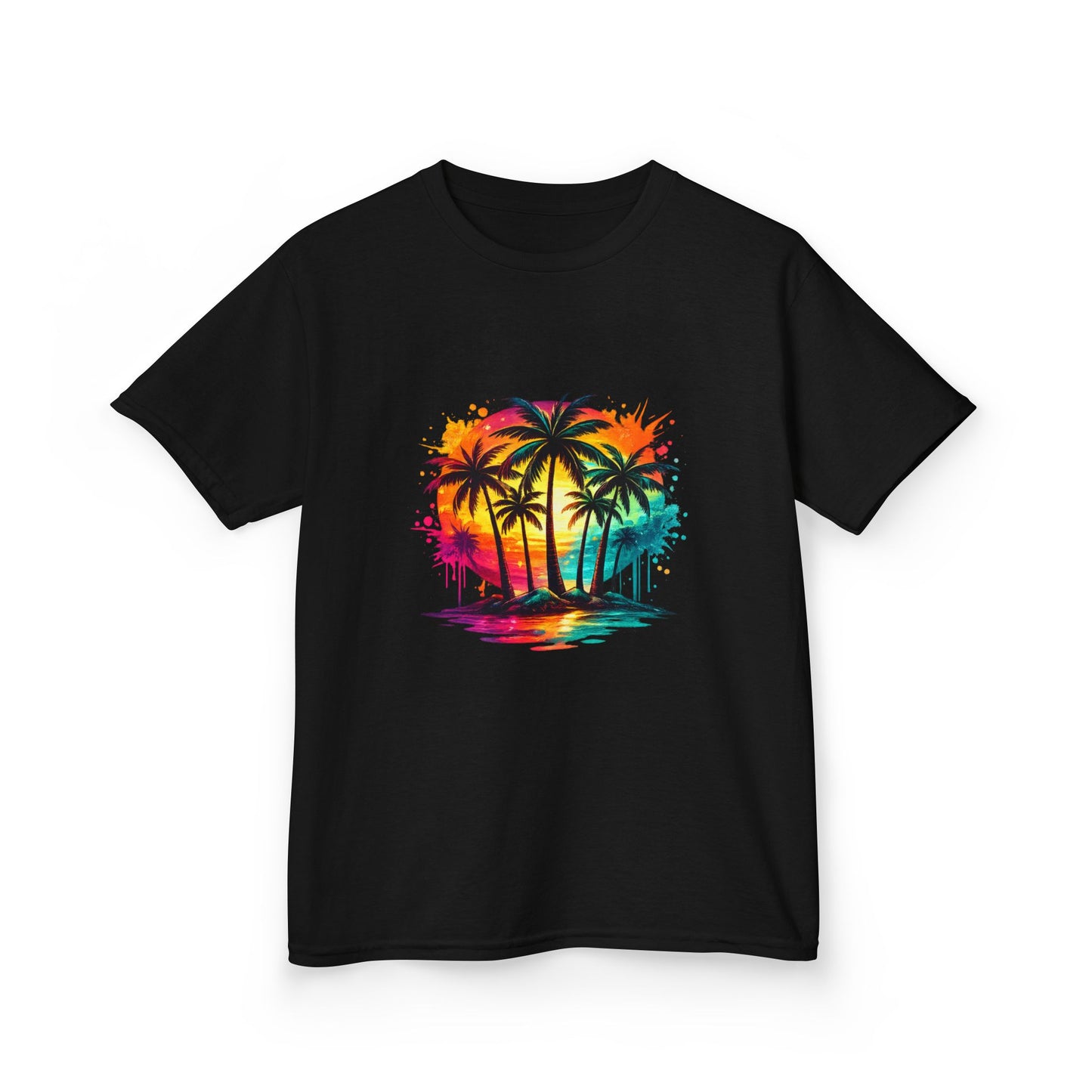 Kids Tropical Sunset Tee
