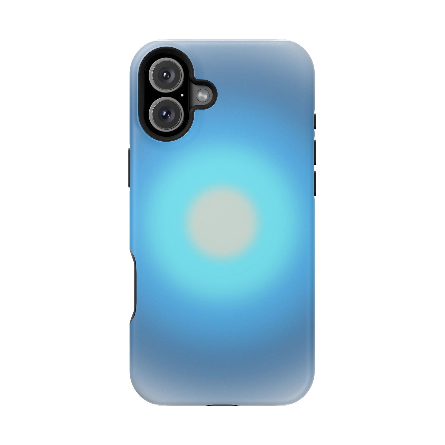 Blue Halo Impact-Resistant Phone Case — Shockproof Armor