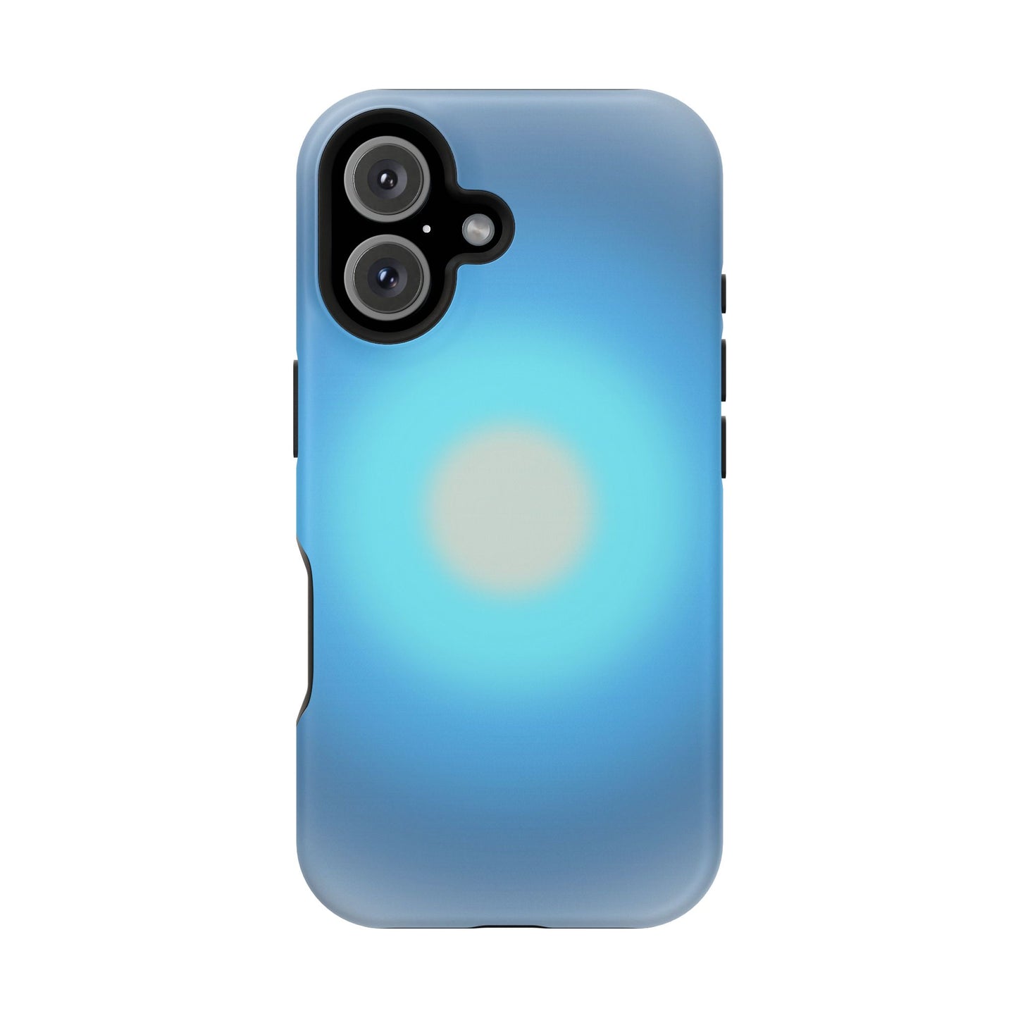 Blue Halo Impact-Resistant Phone Case — Shockproof Armor