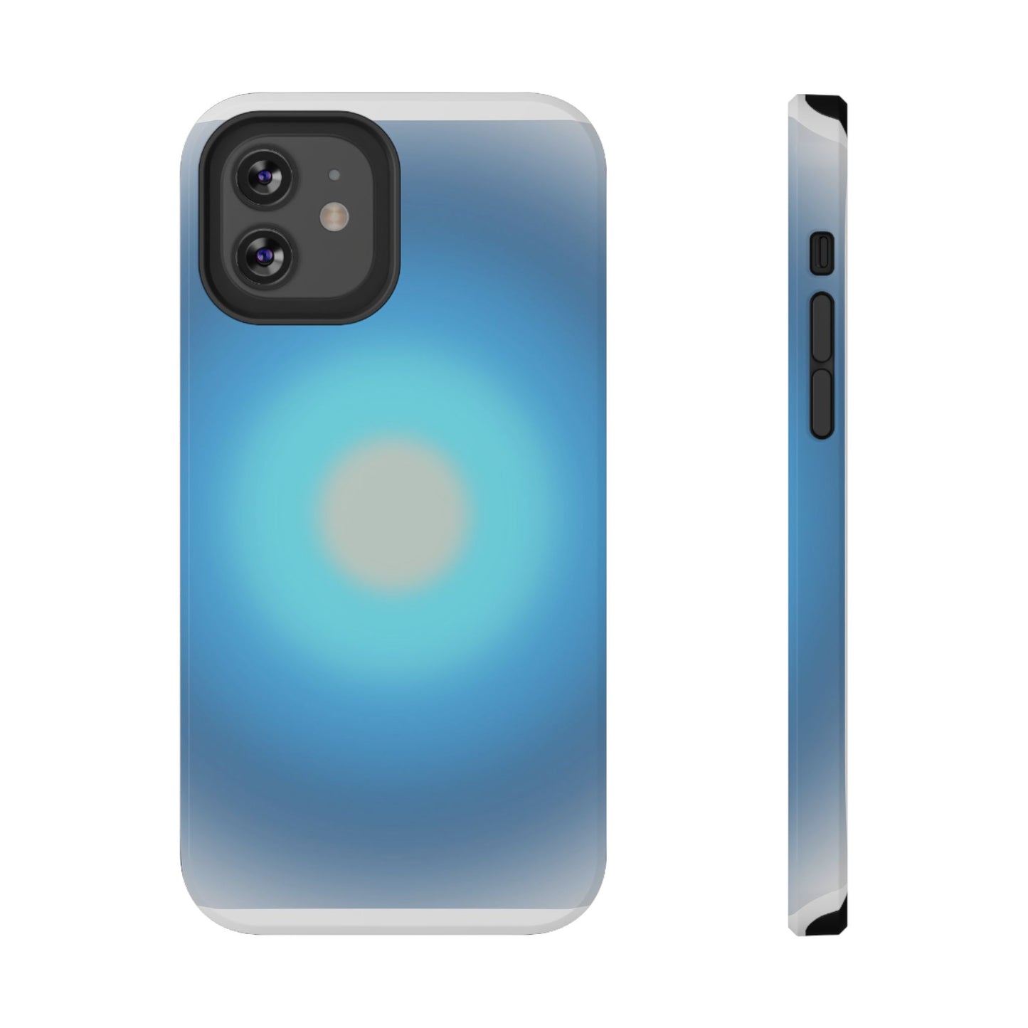 Blue Halo Impact-Resistant Phone Case — Shockproof Armor