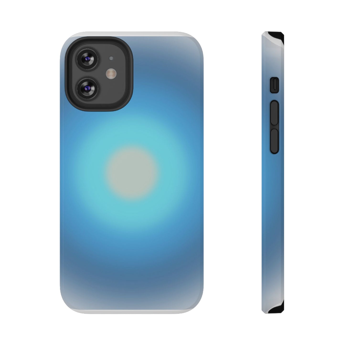 Blue Halo Impact-Resistant Phone Case — Shockproof Armor