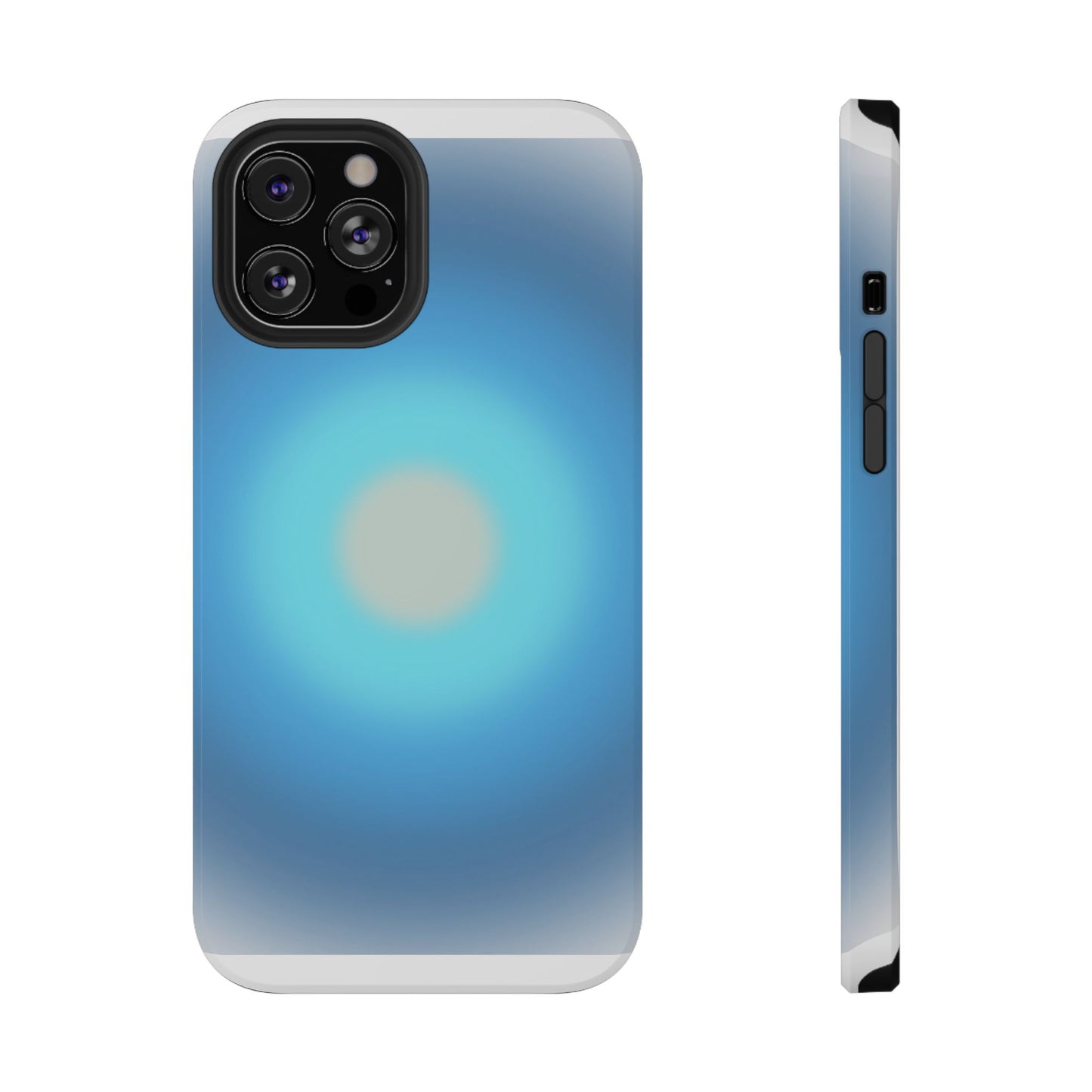 Blue Halo Impact-Resistant Phone Case — Shockproof Armor