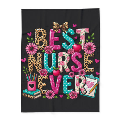 Nurse Love Fleece Blanket