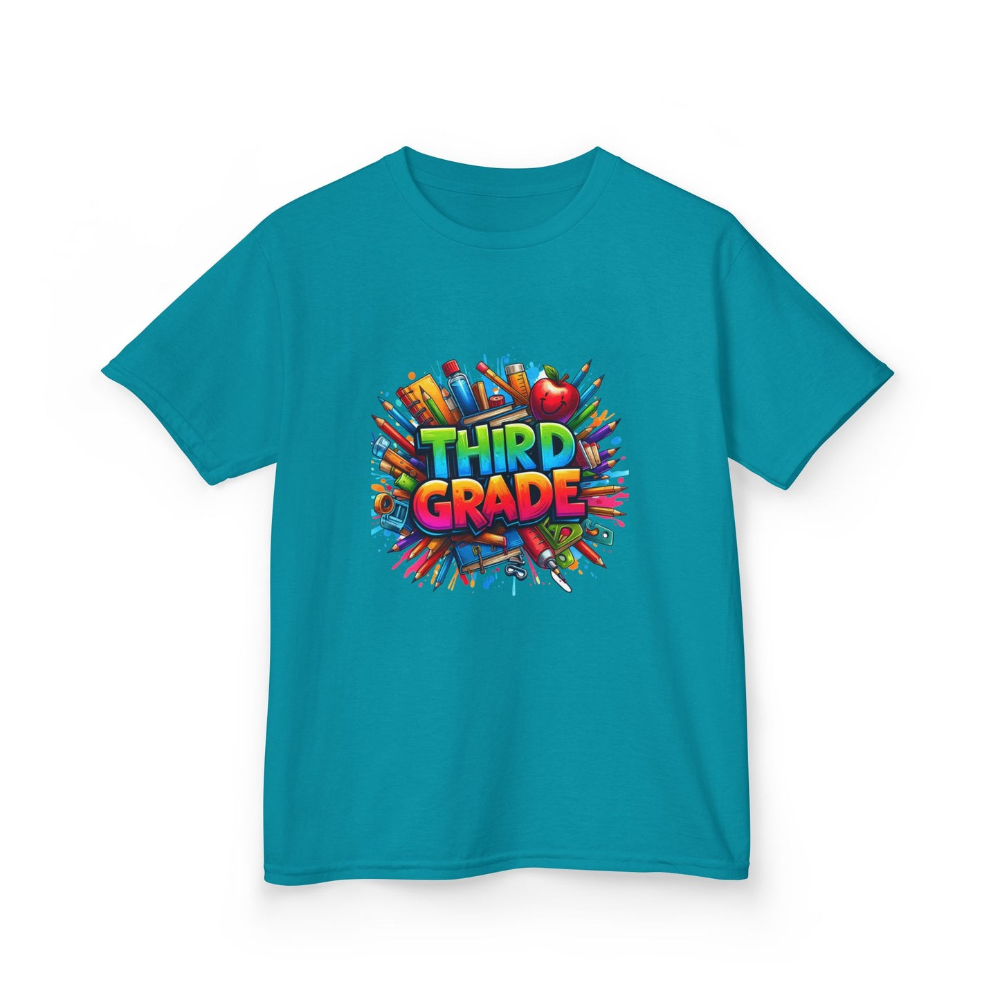 Third Grade Kids Tee — Back-to-School Shirt