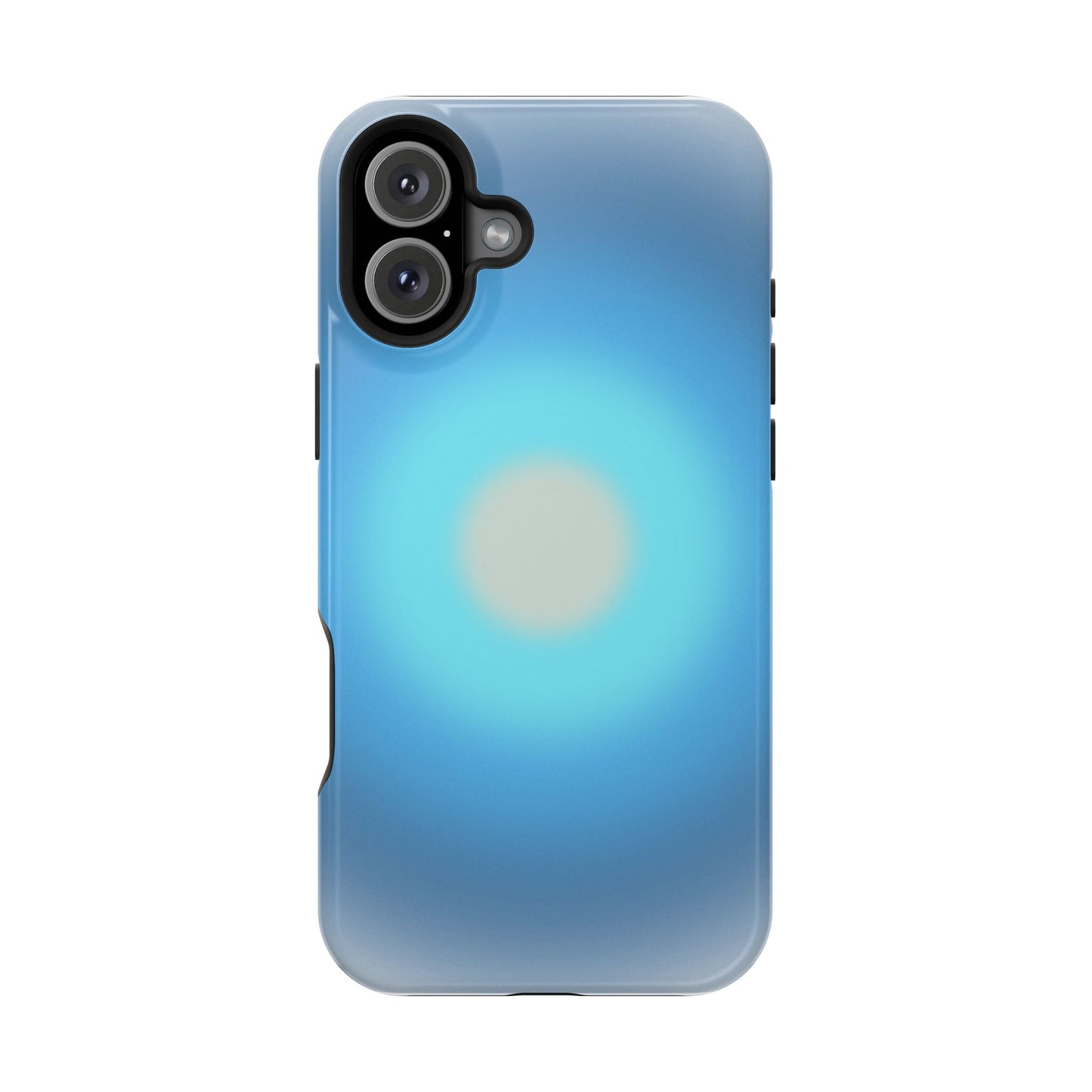 Blue Halo Impact-Resistant Phone Case — Shockproof Armor