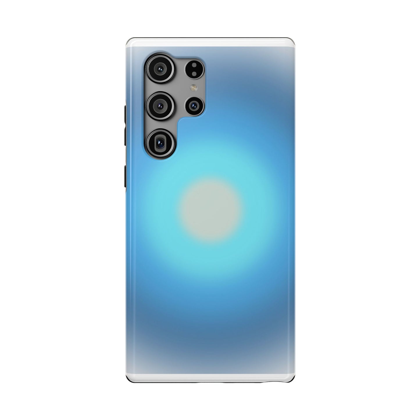 Blue Halo Impact-Resistant Phone Case — Shockproof Armor