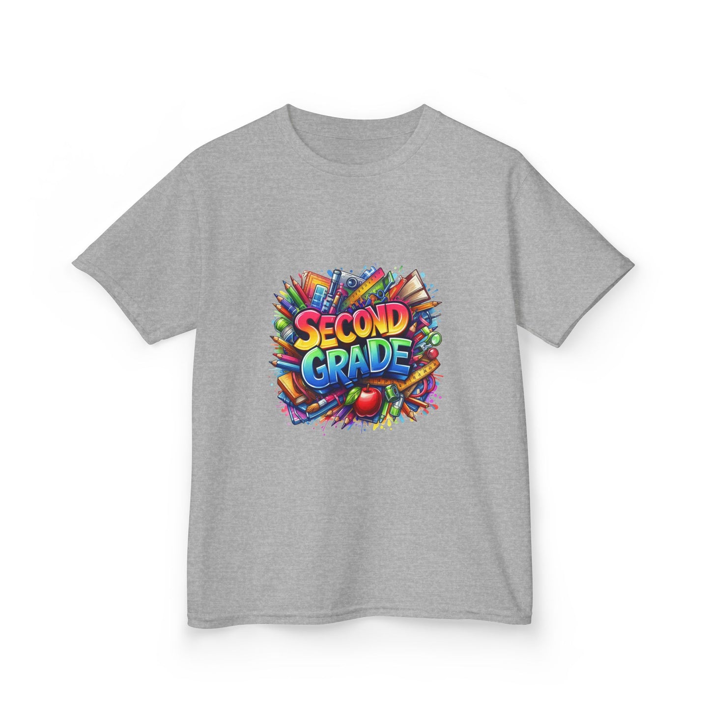 Second Grade Kids T‑Shirt – Back‑to‑School Tee