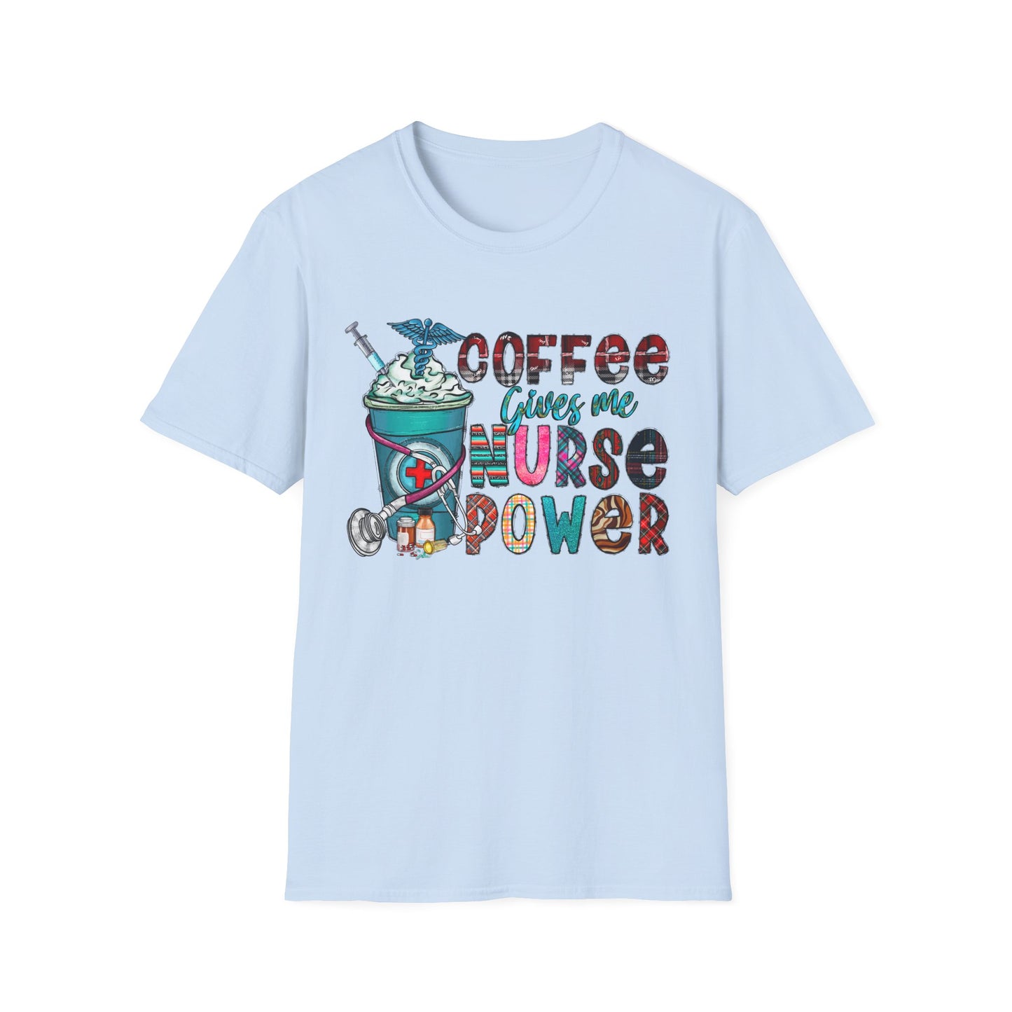 Nurse Coffee Power T-Shirt
