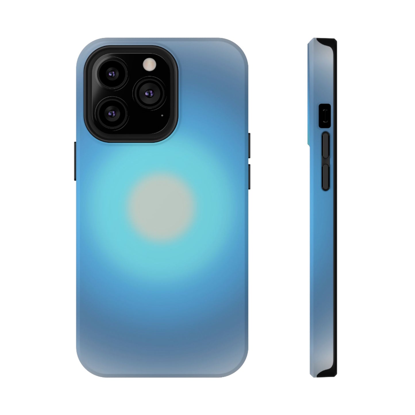 Blue Halo Impact-Resistant Phone Case — Shockproof Armor
