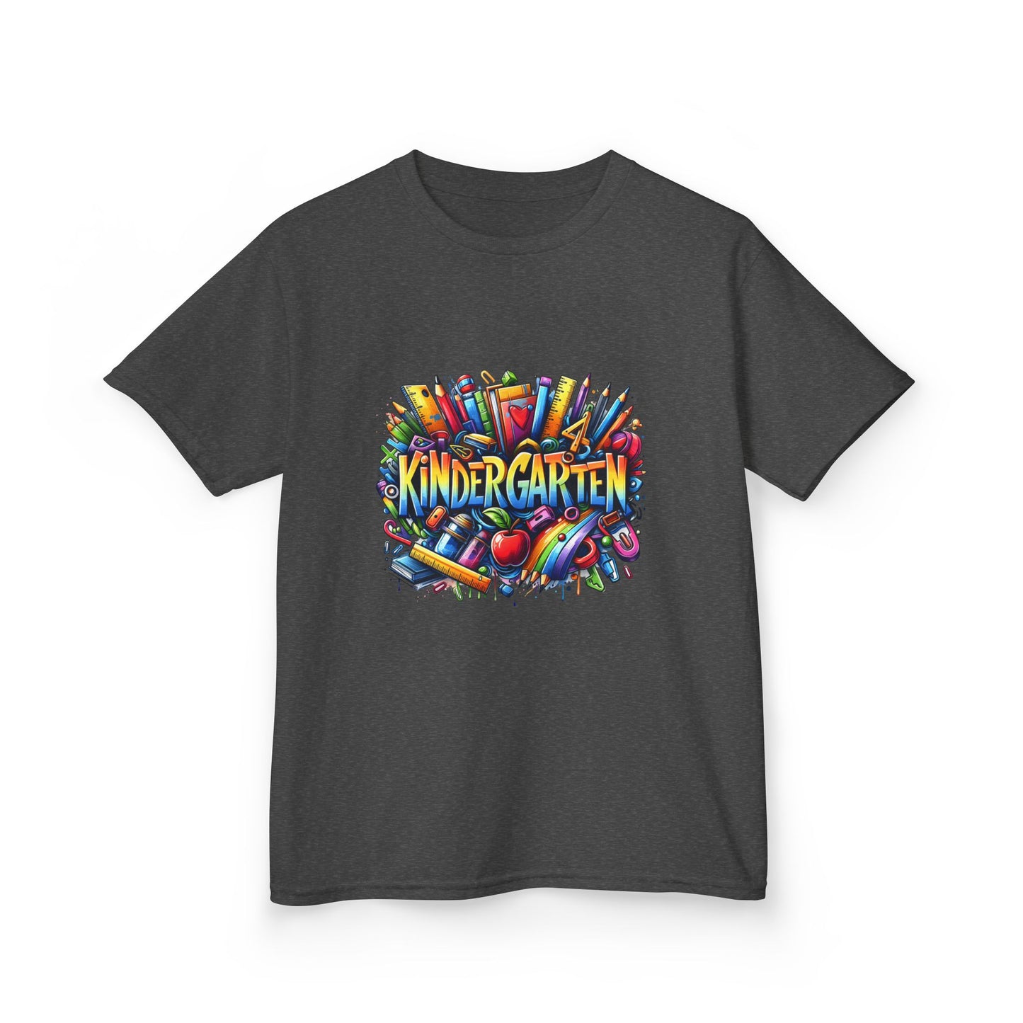 Kindergarten Colorful School Kids Tee — Back-to-School Shirt