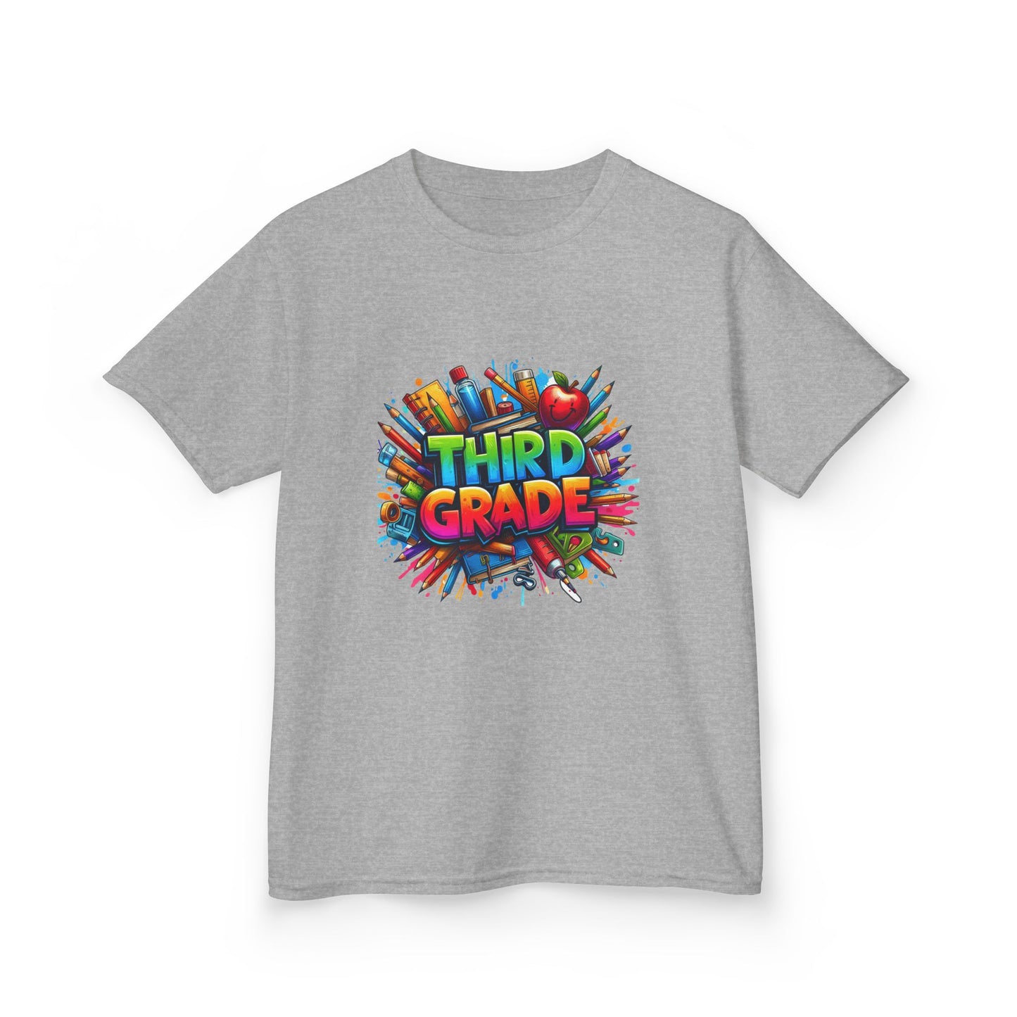 Third Grade Kids Tee — Back-to-School Shirt