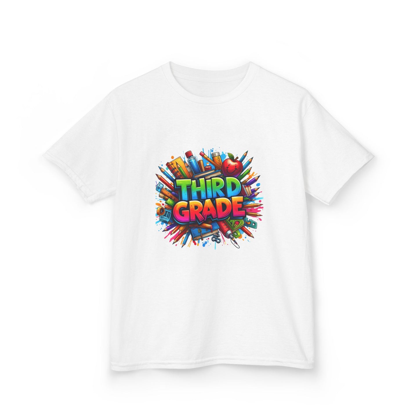 Third Grade Kids Tee — Back-to-School Shirt