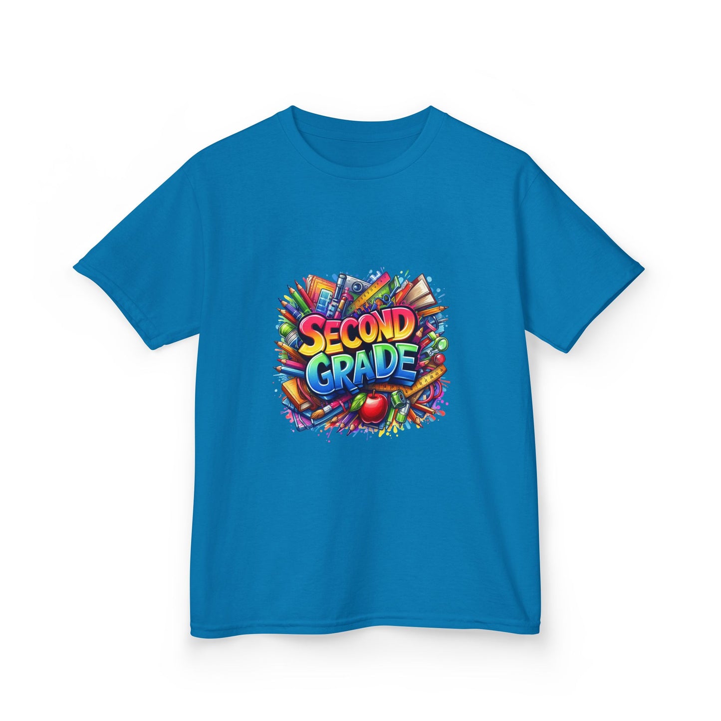 Second Grade Kids T‑Shirt – Back‑to‑School Tee
