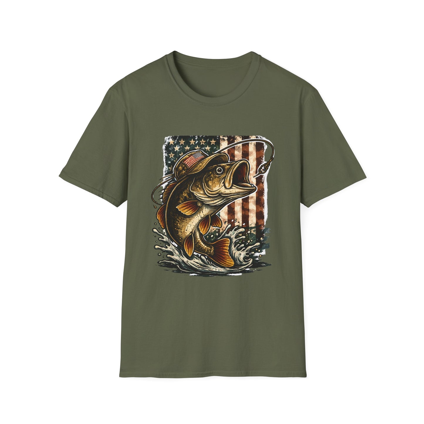 American Bass Fishing T-Shirt
