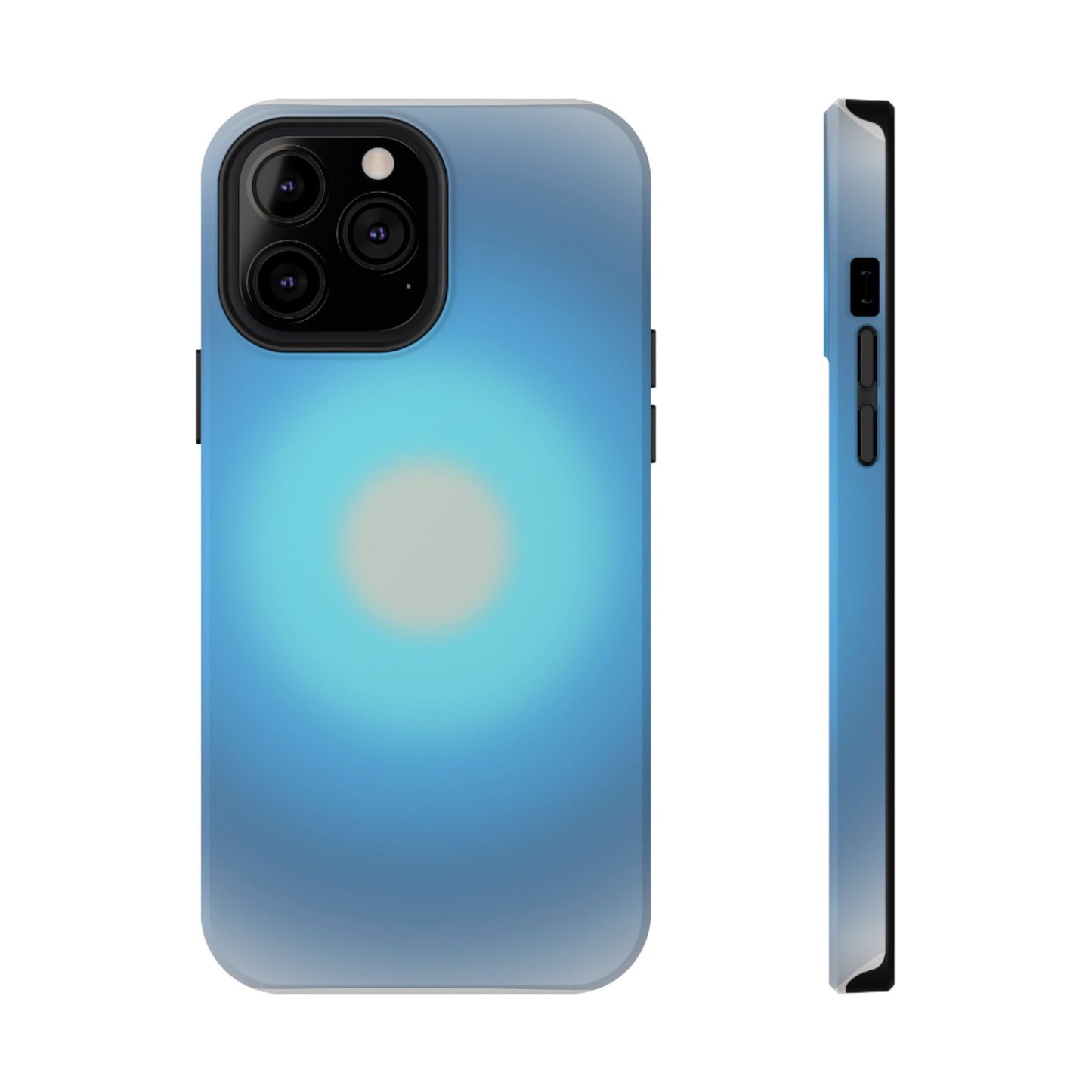 Blue Halo Impact-Resistant Phone Case — Shockproof Armor