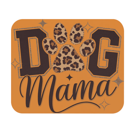 Dog Mama Leopard Paw Mouse Pad