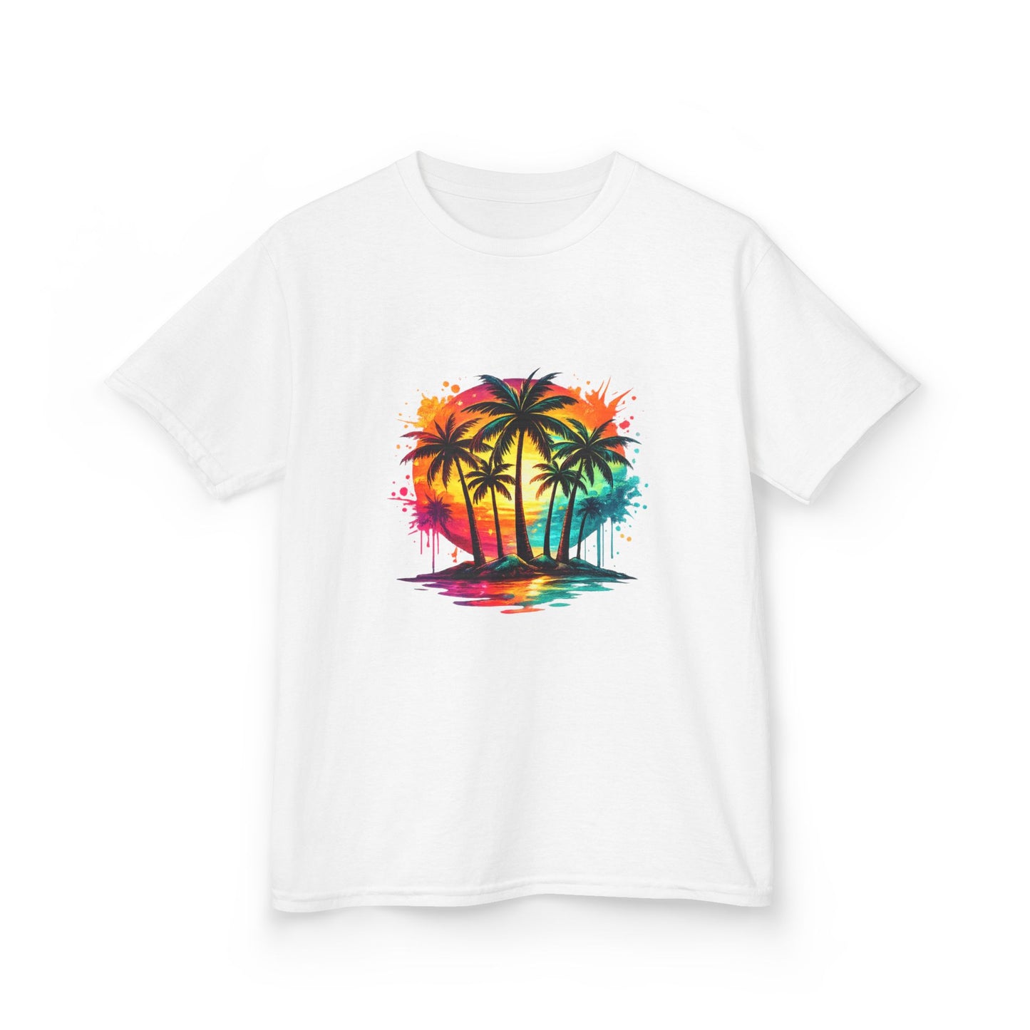 Kids Tropical Sunset Tee