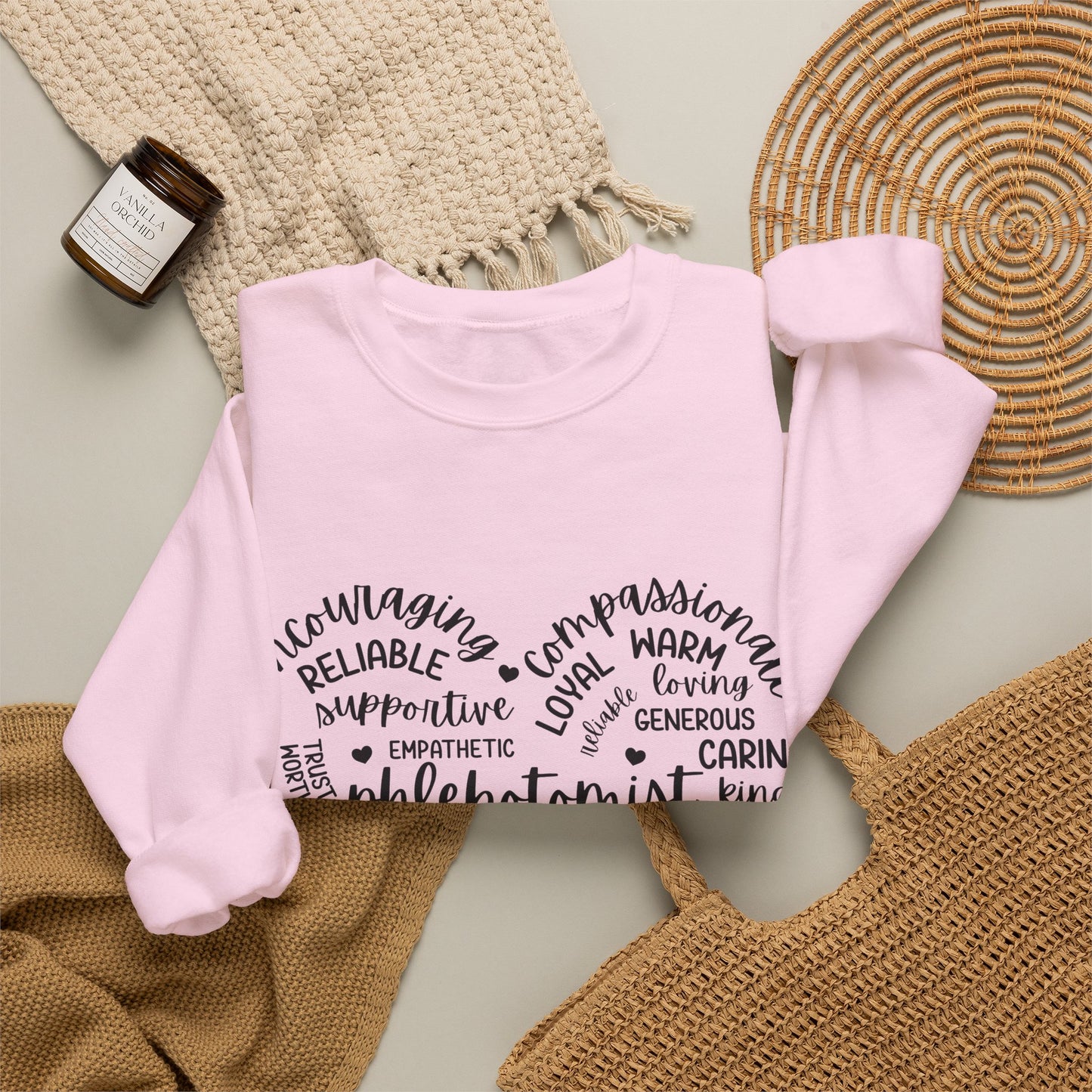 Crewneck Sweatshirt- Phlebotomy