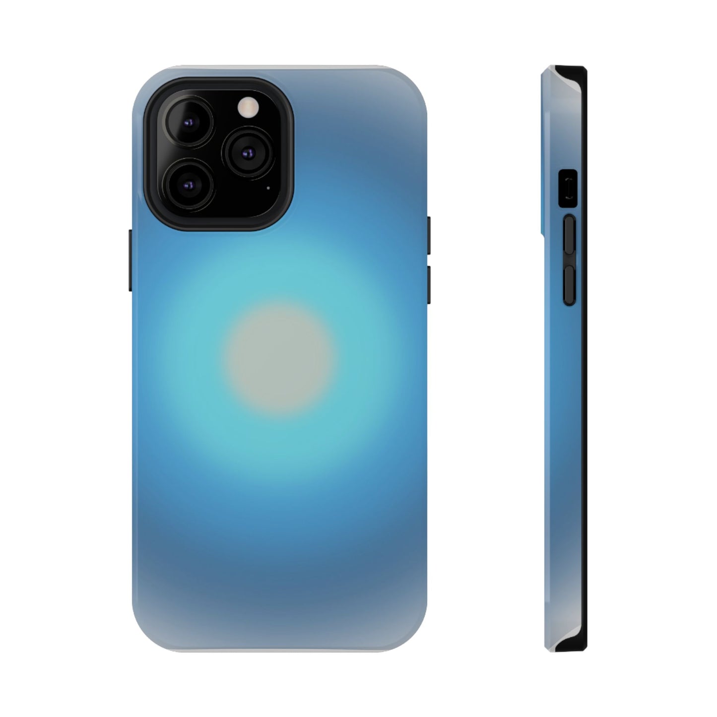 Blue Halo Impact-Resistant Phone Case — Shockproof Armor