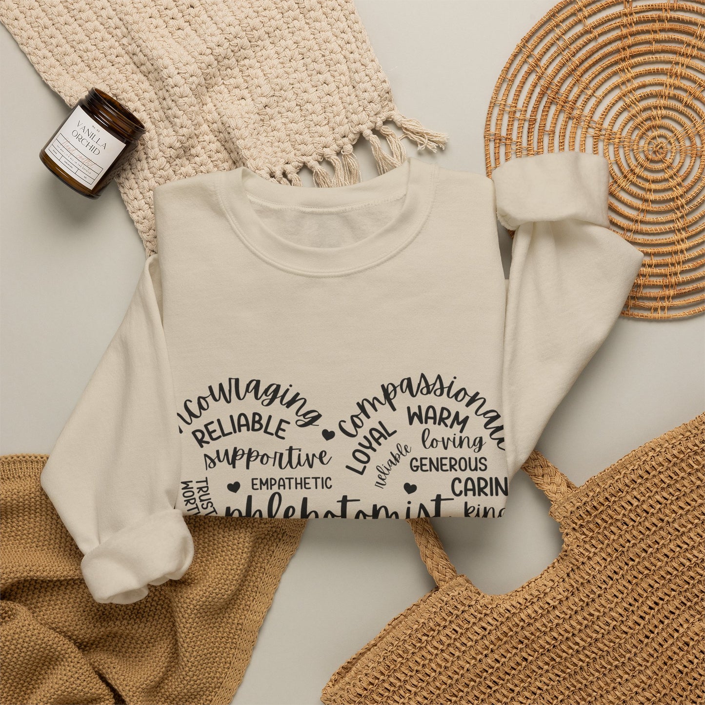 Crewneck Sweatshirt- Phlebotomy