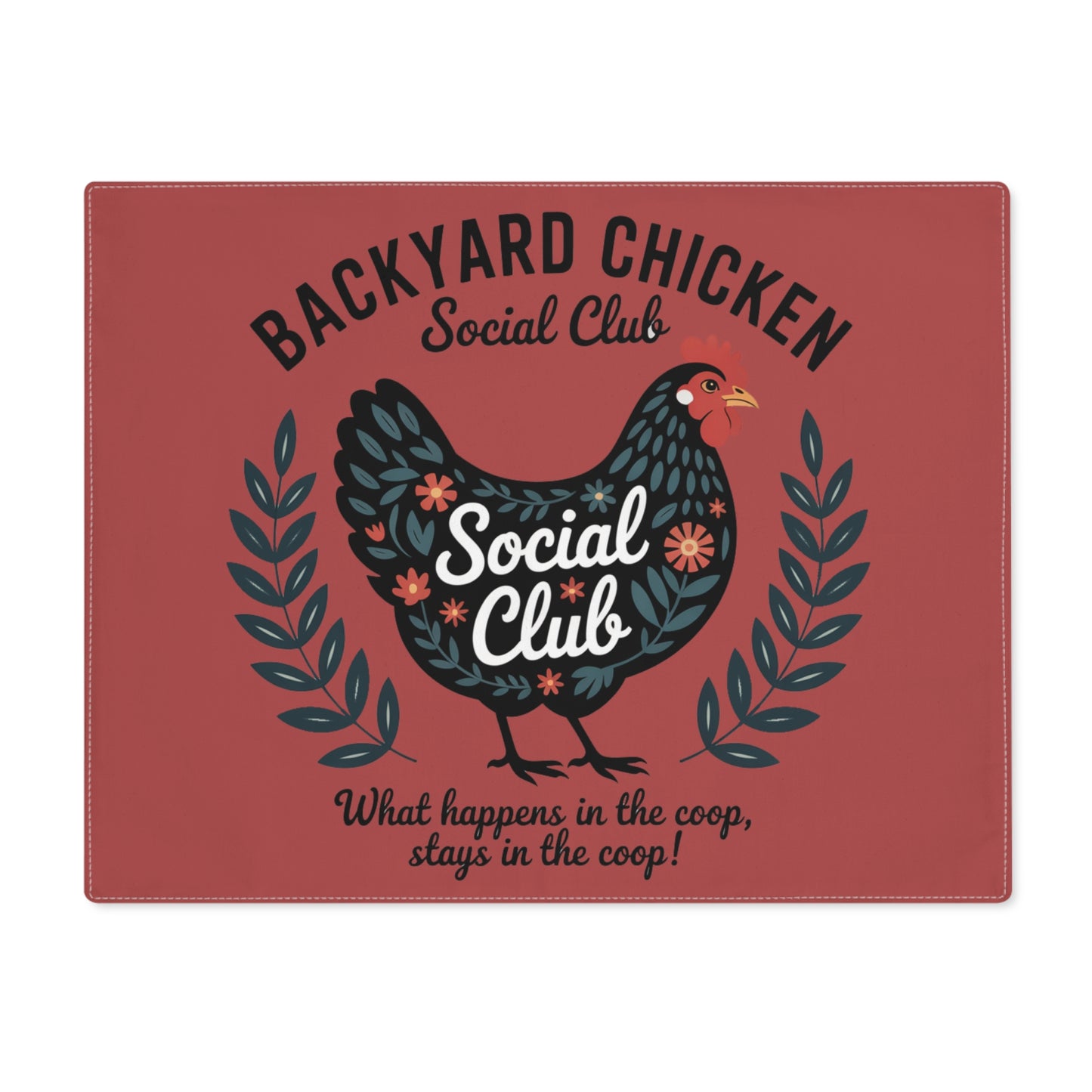 Placemat — Backyard Chicken
