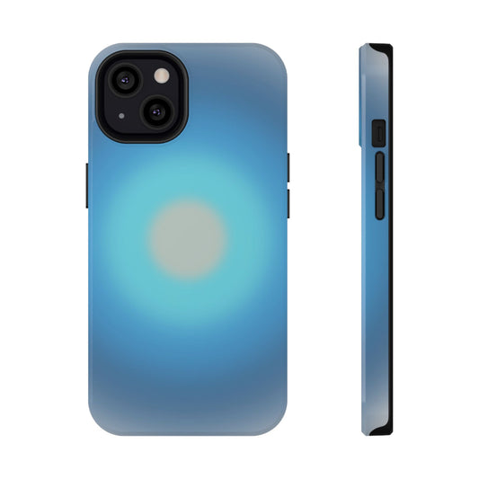 Blue Halo Impact-Resistant Phone Case — Shockproof Armor