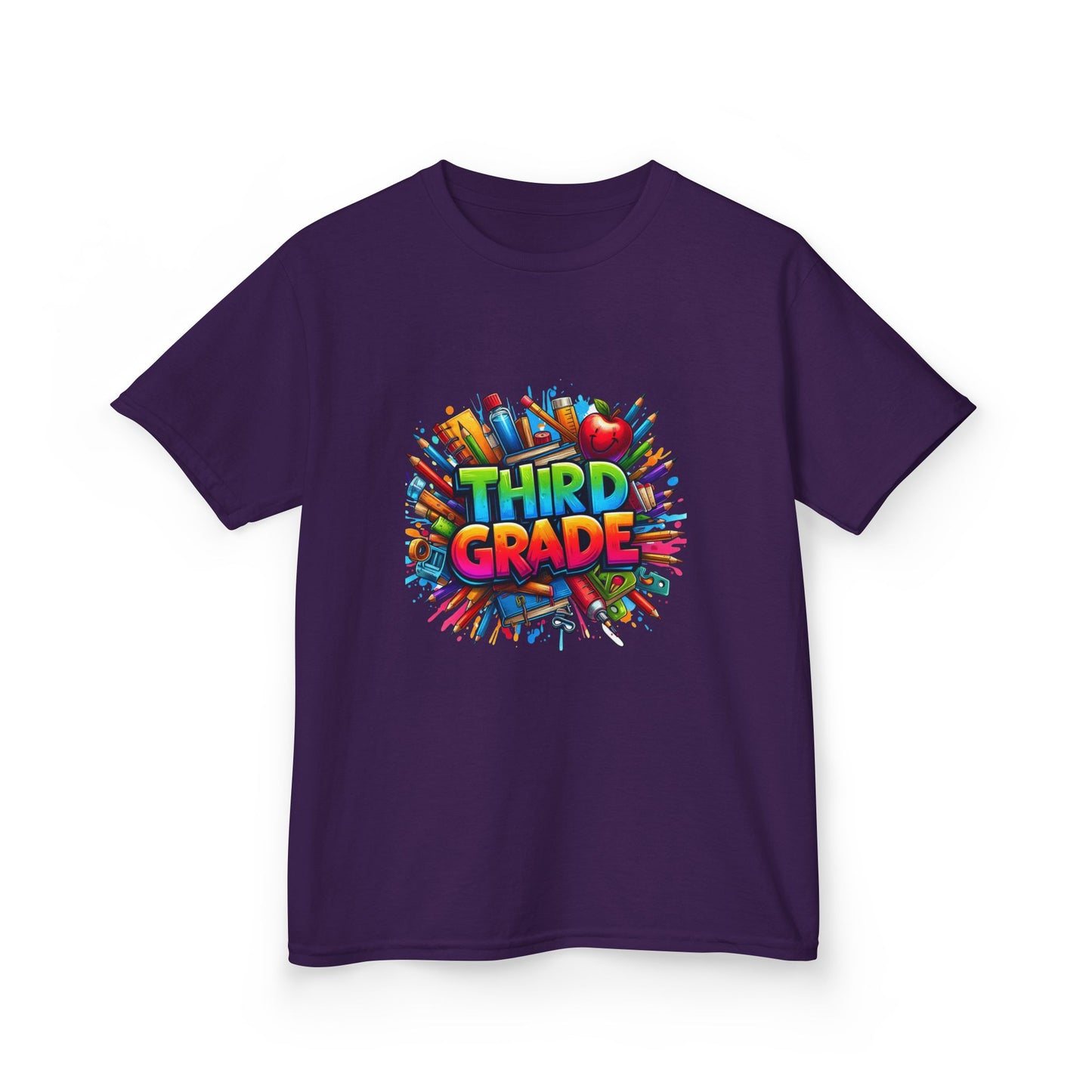Third Grade Kids Tee — Back-to-School Shirt