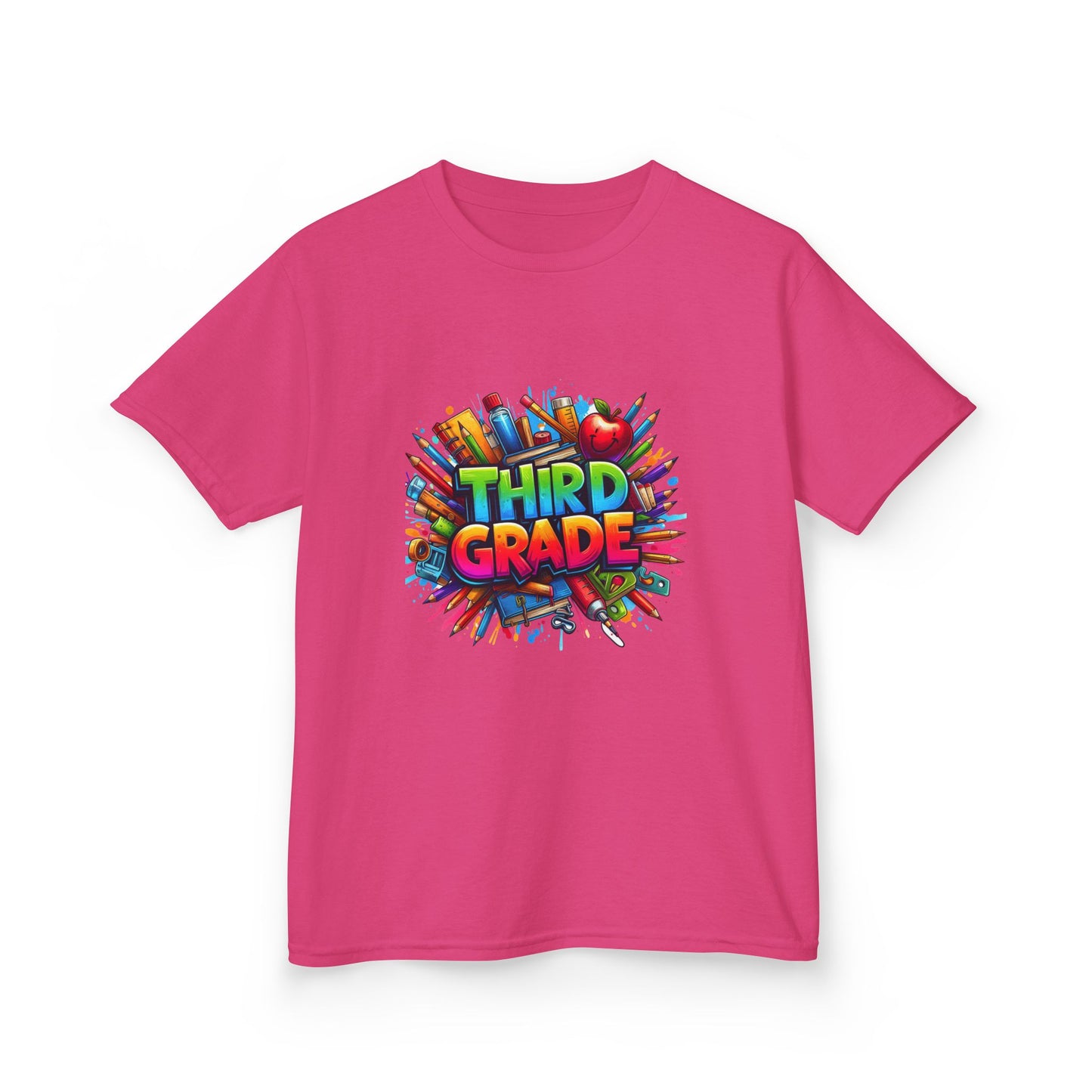 Third Grade Kids Tee — Back-to-School Shirt