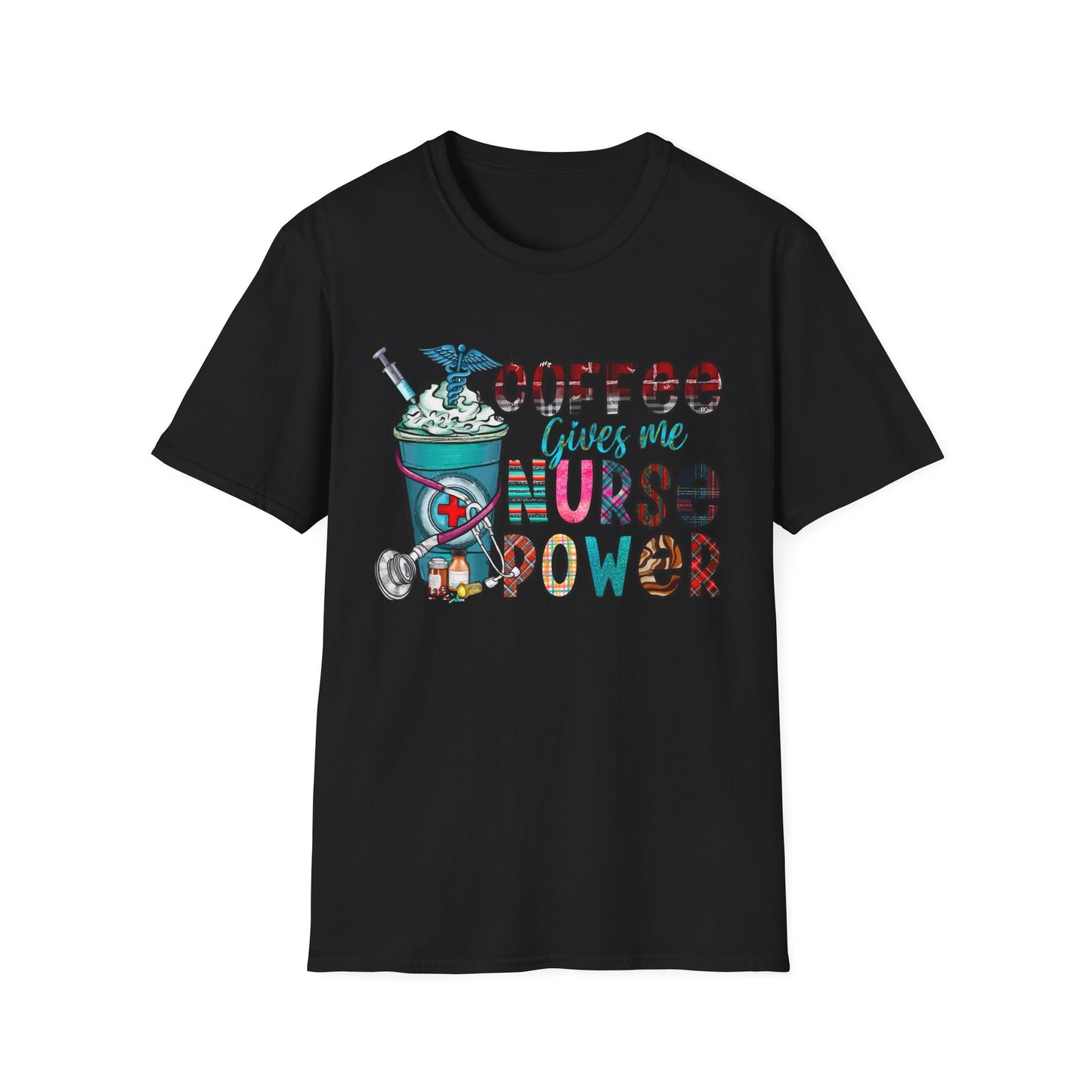 Nurse Coffee Power T-Shirt