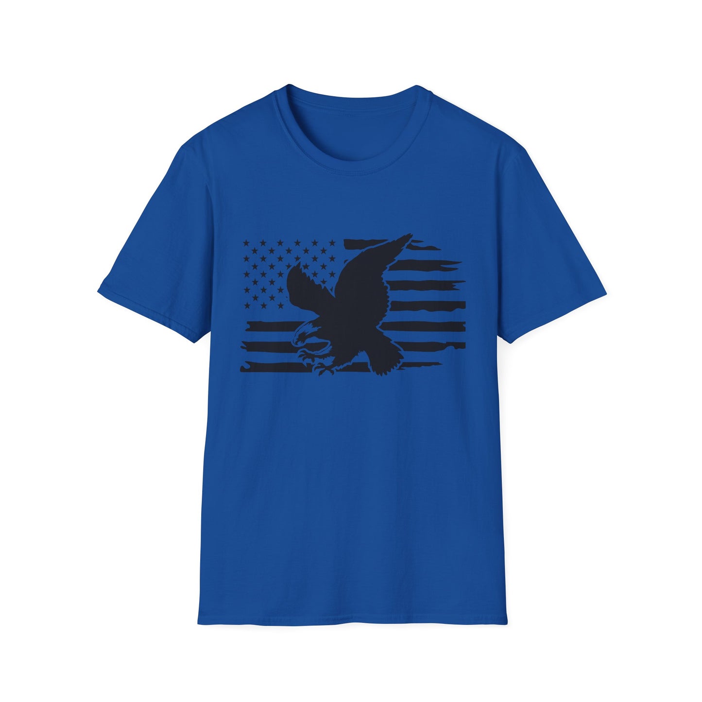 Eagle American Flag T-Shirt — Patriotic Bald Eagle Tee