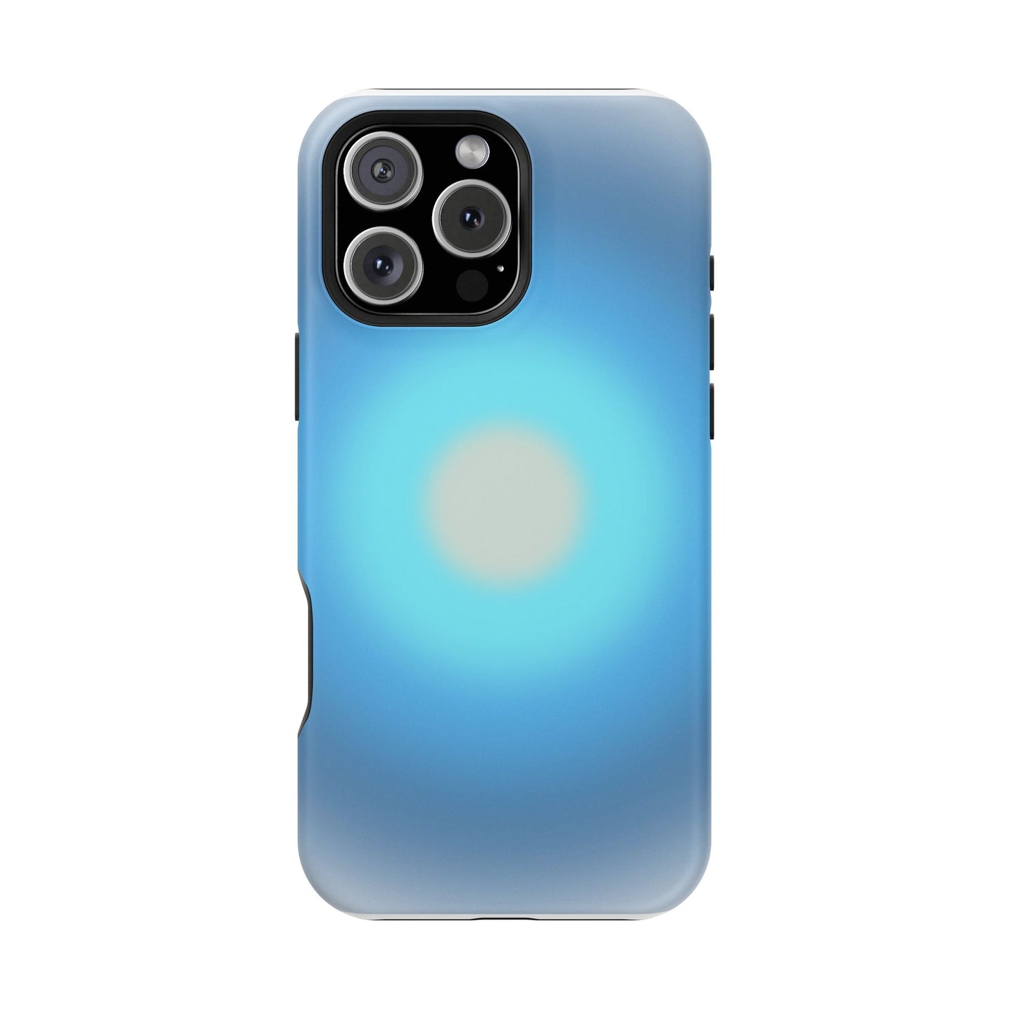 Blue Halo Impact-Resistant Phone Case — Shockproof Armor