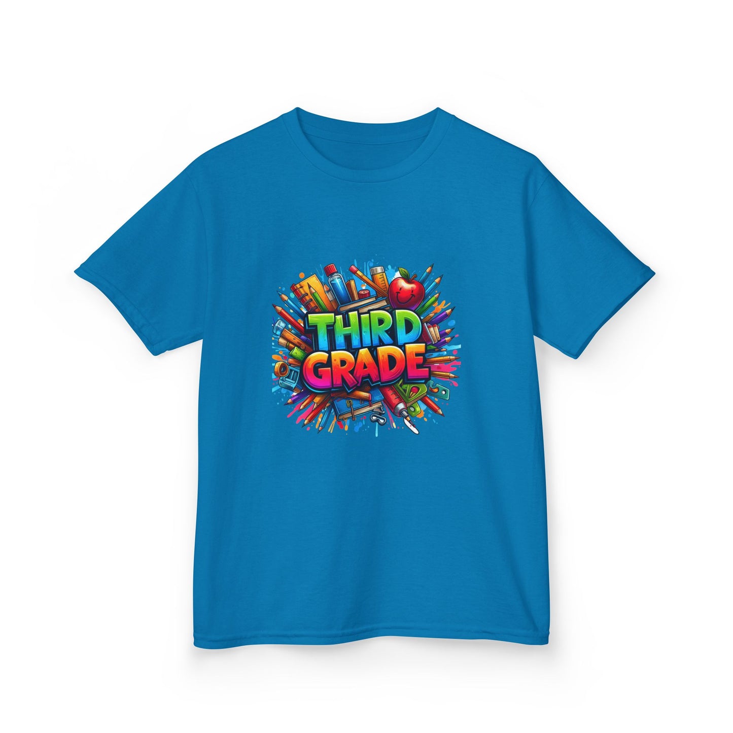 Third Grade Kids Tee — Back-to-School Shirt