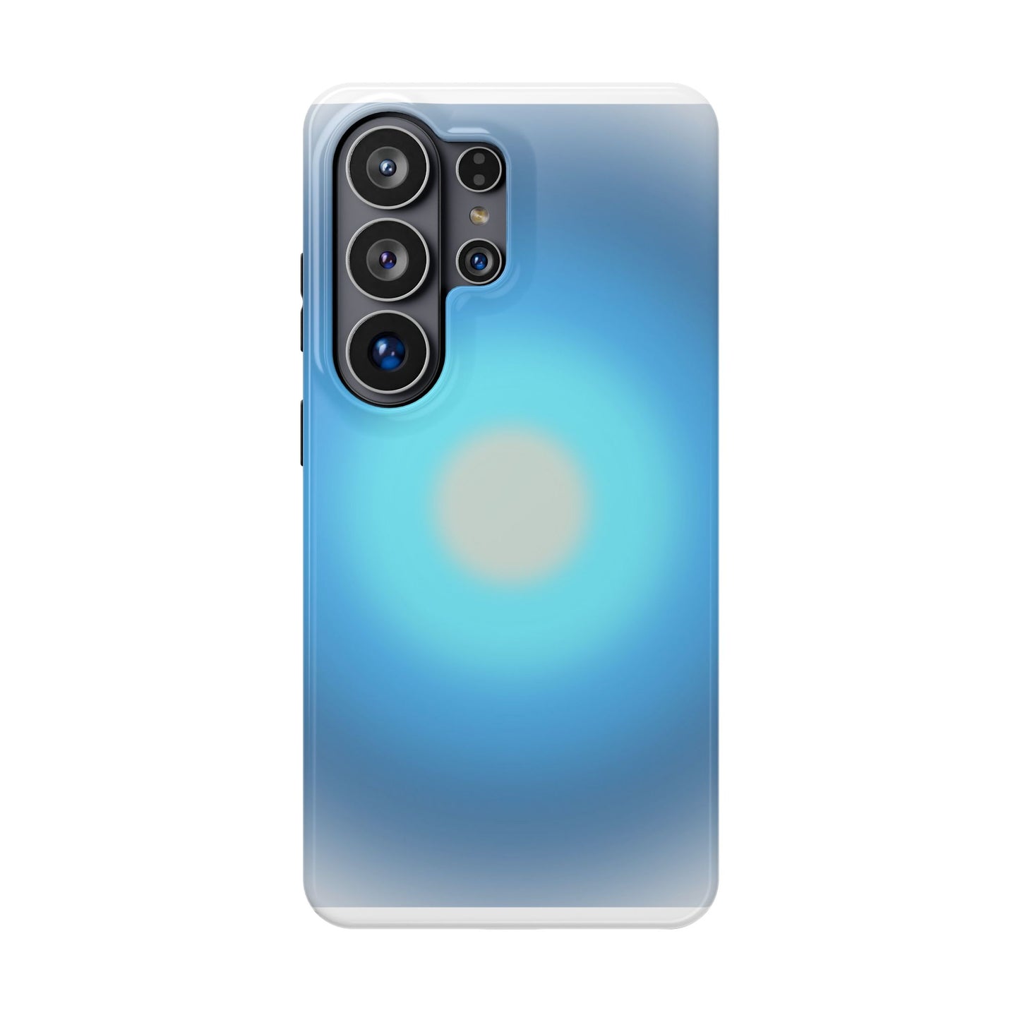Blue Halo Impact-Resistant Phone Case — Shockproof Armor